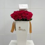 Velvet Fuchsia Rose Box